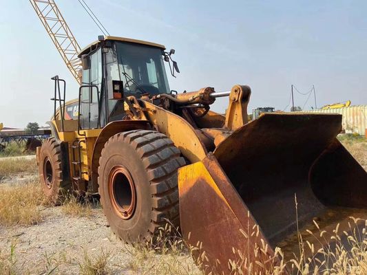 966H màu gốc Caterpillar Loader bánh xe cũ trong tình trạng tốt