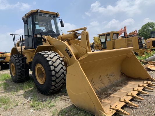 Tiếng ồn thấp 966H Máy tải bánh xe CAT sử dụng hiệu quả cao với động cơ CAT