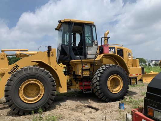 Tiếng ồn thấp 966H Máy tải bánh xe CAT sử dụng hiệu quả cao với động cơ CAT