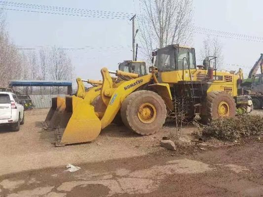 Komatsu sử dụng WA500 6 Loader bánh xe WA600-6 hiệu quả nhiên liệu cho xây dựng
