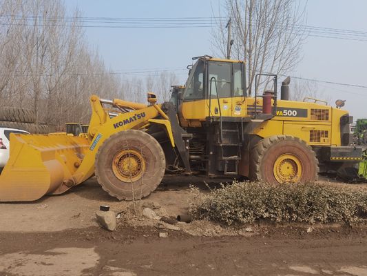 Komatsu sử dụng WA500 6 Loader bánh xe WA600-6 hiệu quả nhiên liệu cho xây dựng