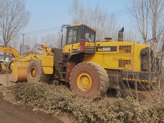 Komatsu sử dụng WA500 6 Loader bánh xe WA600-6 hiệu quả nhiên liệu cho xây dựng