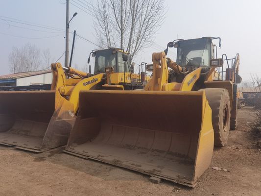 Komatsu sử dụng WA500 6 Loader bánh xe WA600-6 hiệu quả nhiên liệu cho xây dựng