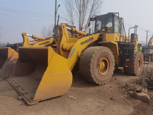 Komatsu sử dụng WA500 6 Loader bánh xe WA600-6 hiệu quả nhiên liệu cho xây dựng