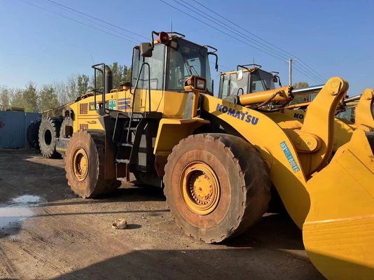 Komatsu sử dụng WA500 6 Loader bánh xe WA600-6 hiệu quả nhiên liệu cho xây dựng