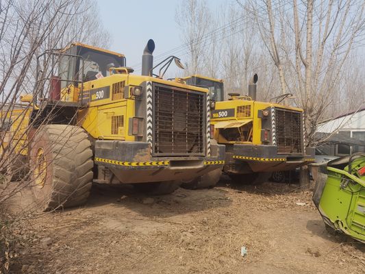 Komatsu sử dụng WA500 6 Loader bánh xe WA600-6 hiệu quả nhiên liệu cho xây dựng