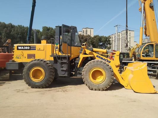 Nhật Bản WA380-3 Máy tải bánh xe Komatsu sử dụng lâu dài Bảo trì dễ dàng