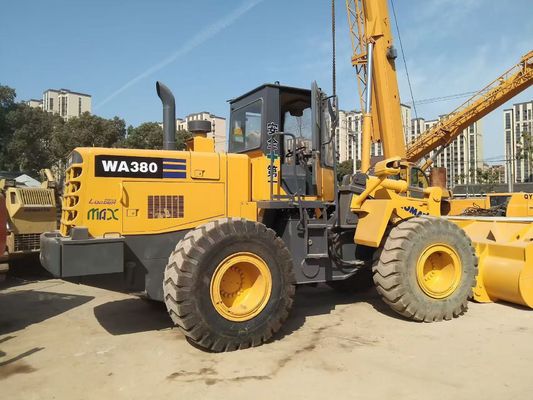 Nhật Bản WA380-3 Máy tải bánh xe Komatsu sử dụng lâu dài Bảo trì dễ dàng