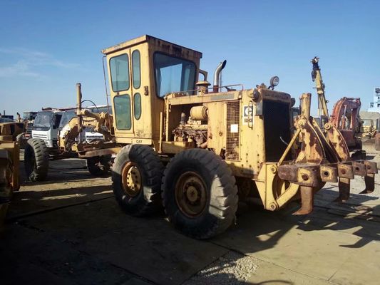 Công suất nặng 12G sử dụng Caterpillar Motor Grader giảm tiếng ồn Hoạt động dễ dàng