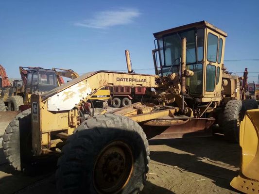 Công suất nặng 12G sử dụng Caterpillar Motor Grader giảm tiếng ồn Hoạt động dễ dàng