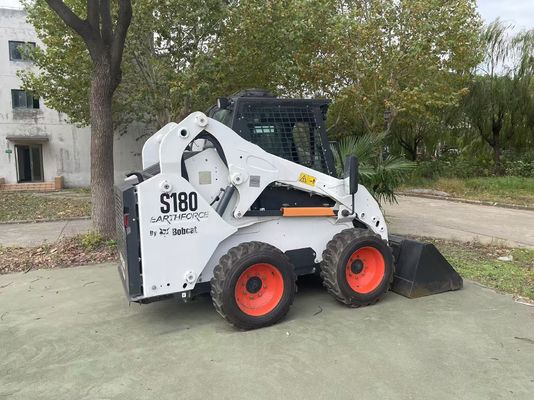 S180 Bobcat Skid Steer Loader màu gốc tay thứ hai Bảo trì thấp