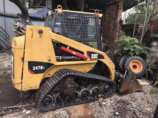 CAT 247B2 Máy tải tay cũ với tay lái dài CAT Máy tải tay lái dài
