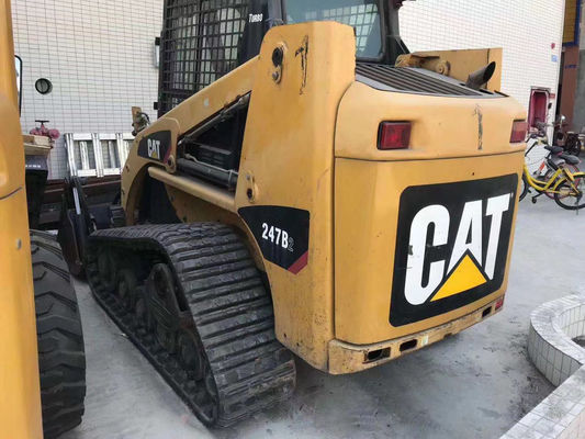 CAT 247B2 Máy tải tay cũ với tay lái dài CAT Máy tải tay lái dài