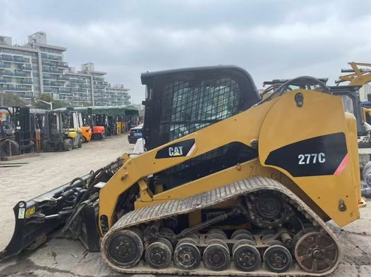277C mạnh mẽ sử dụng Caterpillar Skid Steer Tăng năng lượng nhiên liệu trong tình trạng tốt