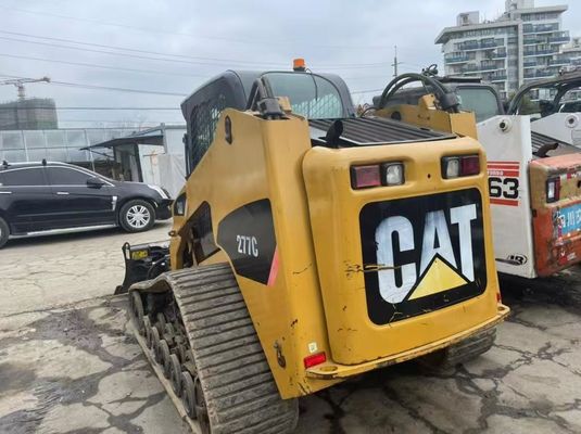 277C mạnh mẽ sử dụng Caterpillar Skid Steer Tăng năng lượng nhiên liệu trong tình trạng tốt