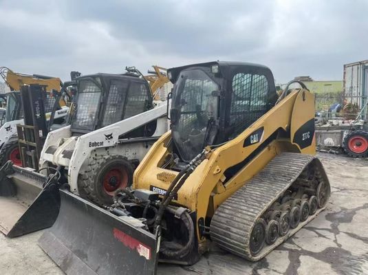 277C mạnh mẽ sử dụng Caterpillar Skid Steer Tăng năng lượng nhiên liệu trong tình trạng tốt