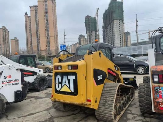 277C mạnh mẽ sử dụng Caterpillar Skid Steer Tăng năng lượng nhiên liệu trong tình trạng tốt