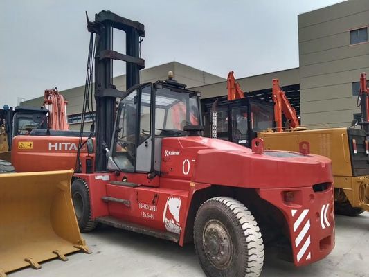 16 tấn Kalamr DCE160-12 Xe nâng nĩa cũ hiệu suất cao tiếng ồn thấp