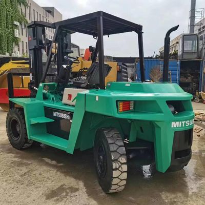 7 tấn Mitsubishi FD70 xe nâng cũ gốc Nhật Bản xe nâng tay hai
