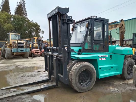 12 tấn Mitsubishi F120 xe nâng diesel cũ trong tình trạng tốt Nhật Bản gốc