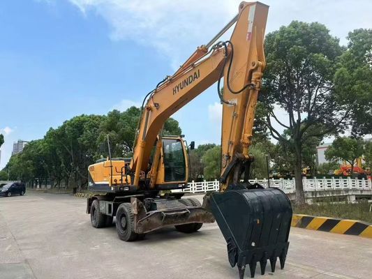 Máy đào bánh xe Hyundai R210W-9 cũ trong tình trạng tuyệt vời/máy đào bánh xe cũ để bán