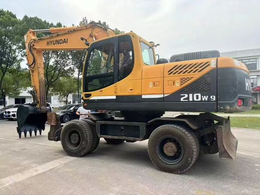 Máy đào bánh xe Hyundai R210W-9 cũ trong tình trạng tuyệt vời/máy đào bánh xe cũ để bán