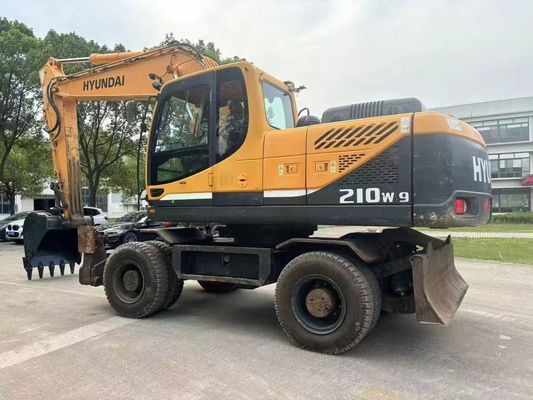 Máy đào bánh xe Hyundai R210W-9 cũ trong tình trạng tuyệt vời/máy đào bánh xe cũ để bán