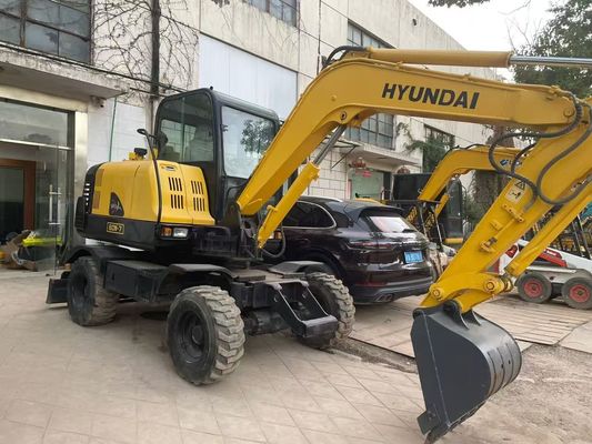 Được sử dụng R60W-7 Mini Hyundai xe khoan có bánh xe ổn định và hiệu quả cao