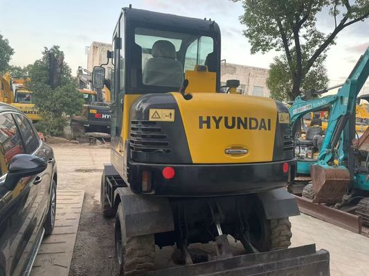 Được sử dụng R60W-7 Mini Hyundai xe khoan có bánh xe ổn định và hiệu quả cao