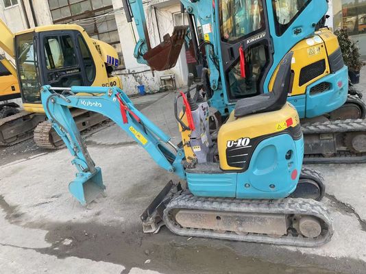 Kubota U10-3 Mini Excavator sử dụng trong nhà làm việc máy đào cũ