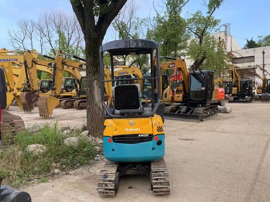 Màu gốc Máy đào mini Kubota U15-3S được sử dụng Để bán/ Máy đào mini được sử dụng làm việc trong nhà