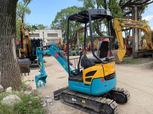 Màu gốc Máy đào mini Kubota U15-3S được sử dụng Để bán/ Máy đào mini được sử dụng làm việc trong nhà