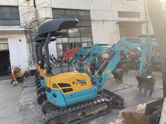 Màu gốc sử dụng Kobelco Excavator U17 hiệu quả cao cho làm việc trong nhà