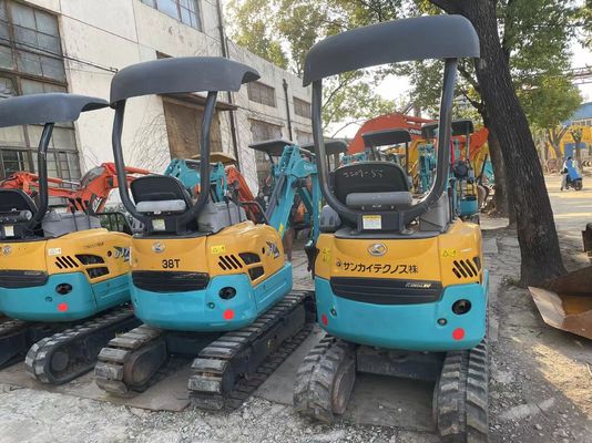 Màu gốc sử dụng Kobelco Excavator U17 hiệu quả cao cho làm việc trong nhà