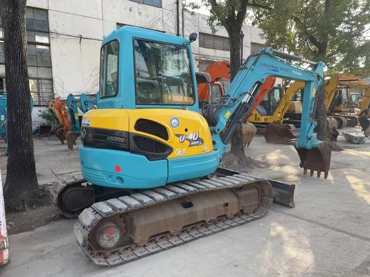 Nhật Bản sử dụng máy đào mini Kubota U40-5 với hệ thống thủy lực hiệu quả