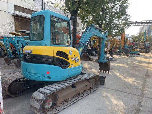 Nhật Bản sử dụng máy đào mini Kubota U40-5 với hệ thống thủy lực hiệu quả