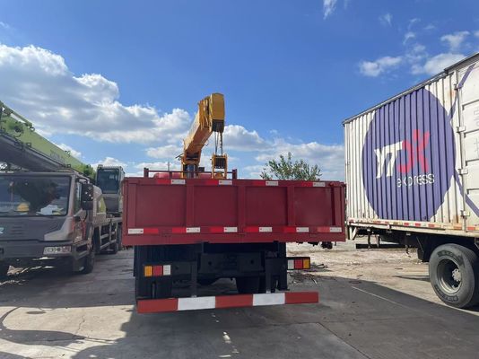 8 tấn XCMG SQS200-4 xe tải gắn crane sử dụng với xe tải DongFeng 2019 năm