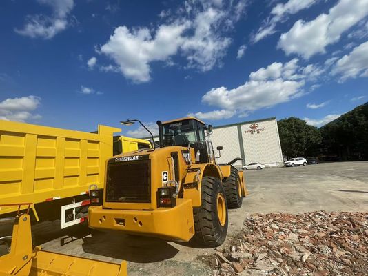 CAT 950H Máy tải bánh xe cũ Xưởng xây dựng Máy tải phía trước được sử dụng ở châu Phi