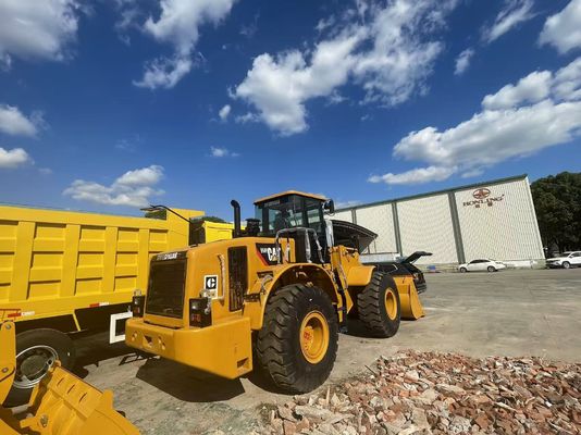 CAT 950H Máy tải bánh xe cũ Xưởng xây dựng Máy tải phía trước được sử dụng ở châu Phi