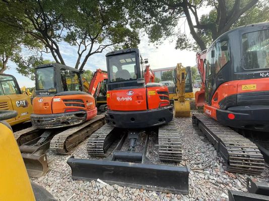 Màu sơn lại được sử dụng Kubota KX163-5 Mini Crawler Excavator Trong tình trạng tuyệt vời / Kubota Excavator với động cơ EPA và cánh tay lắc