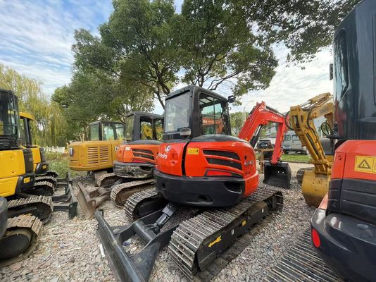 Màu sơn lại được sử dụng Kubota KX163-5 Mini Crawler Excavator Trong tình trạng tuyệt vời / Kubota Excavator với động cơ EPA và cánh tay lắc