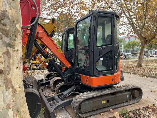 Bản gốc Nhật Bản sử dụng Hitachi ZX35U-5N Mini Excavator Trong tình trạng tuyệt vời/Sử dụng Nhật Bản Mini Excavator với cánh tay swing và động cơ EPA