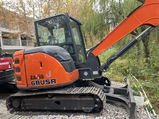 Nhật Bản gốc sử dụng Hitachi ZX68USR-5A máy đào Crawler trong tình trạng tuyệt vời