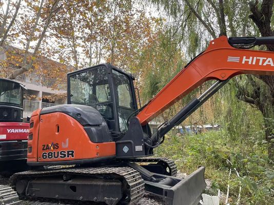 Nhật Bản gốc sử dụng Hitachi ZX68USR-5A máy đào Crawler trong tình trạng tuyệt vời