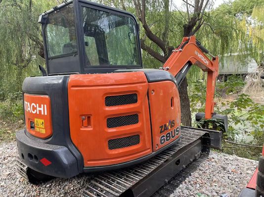 Nhật Bản gốc sử dụng Hitachi ZX68USR-5A máy đào Crawler trong tình trạng tuyệt vời