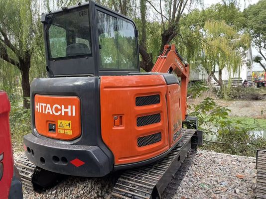 Nhật Bản gốc sử dụng Hitachi ZX68USR-5A máy đào Crawler trong tình trạng tuyệt vời