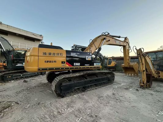Sử dụng Crawler Caterpillar 336D Excavator Sơn lại Màu sắc 36 tấn cho khai thác mỏ