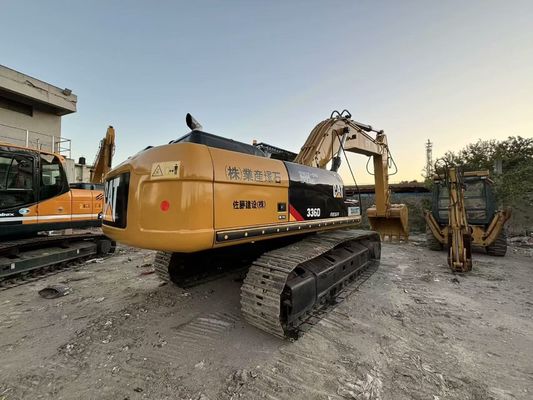 Sử dụng Crawler Caterpillar 336D Excavator Sơn lại Màu sắc 36 tấn cho khai thác mỏ