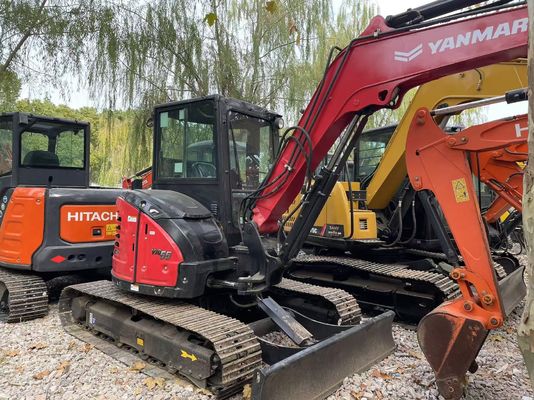 Nhật Bản nguyên bản sử dụng Yanmar Vio55-5B Mini Excavator với động cơ EPA/Sử dụng Kubota Mini Excavator bán
