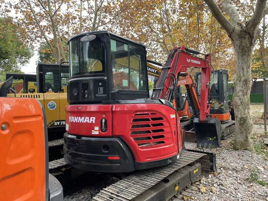 Nhật Bản nguyên bản sử dụng Yanmar Vio55-5B Mini Excavator với động cơ EPA/Sử dụng Kubota Mini Excavator bán